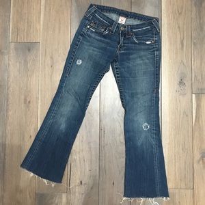 True Religion Crop Jeans